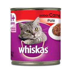 Patê Whiskas em Lata Carne Adulto 290g