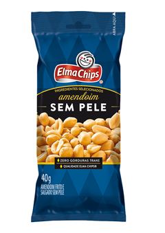 Amendoim Elma Chips 40gr Sem Pele