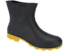 Bota 3/4 Sem Meia 00398 Preto / Amarelo Tam 40