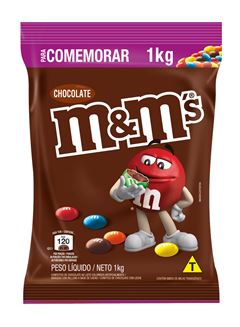 Chocolate M&M s ao Leite 1kg