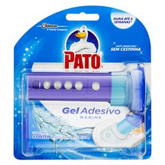 Gel Adesivo Detergente Sanitário Pato Marine 38g Com 6 Discos