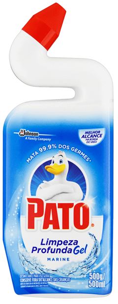 Desinfetante Pato Limpeza Profunda Gel Marine 500ml