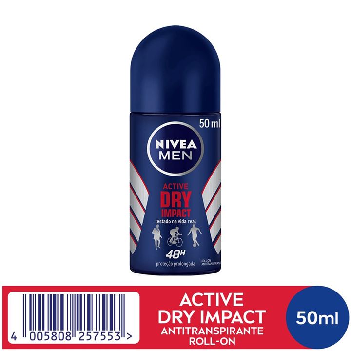 Desodorante Nivea  Roll-On Dry Impact For Men 50ml