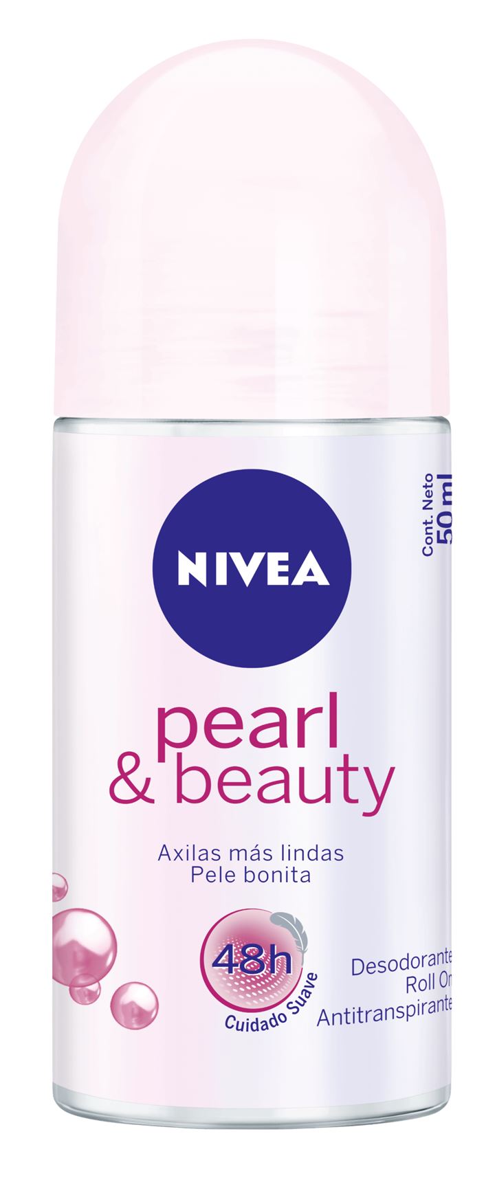 Desodorante Nivea Roll-On Feminino Pearl Beauty 50ml