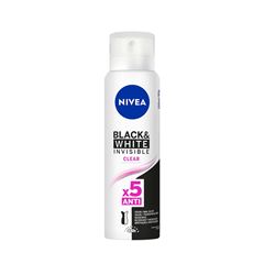 Desodorante Nivea Aero Invisible Black & White Clear 150ml