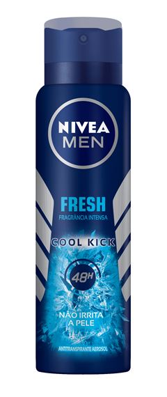 Desodorante Aero Nivea For Men Aqua Cool Kick  150ml