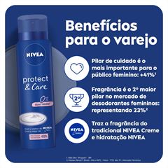 Desodorante Nivea Aero  Protect & Care 150ml