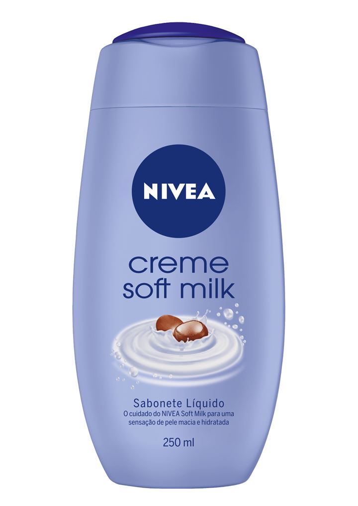 Sabonete Liquido Nivea  Creme Soft Milk 250ml