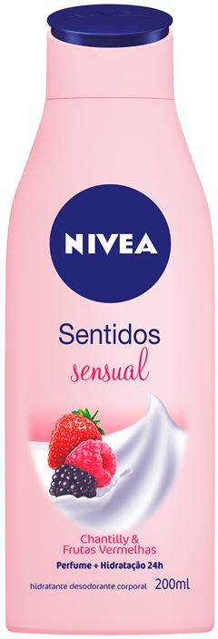 Loção Deo Hidratante Nivea Sensual 200ml
