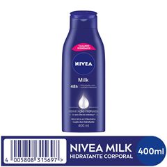 Loção Deo Hidratante Nivea Milk 400ml