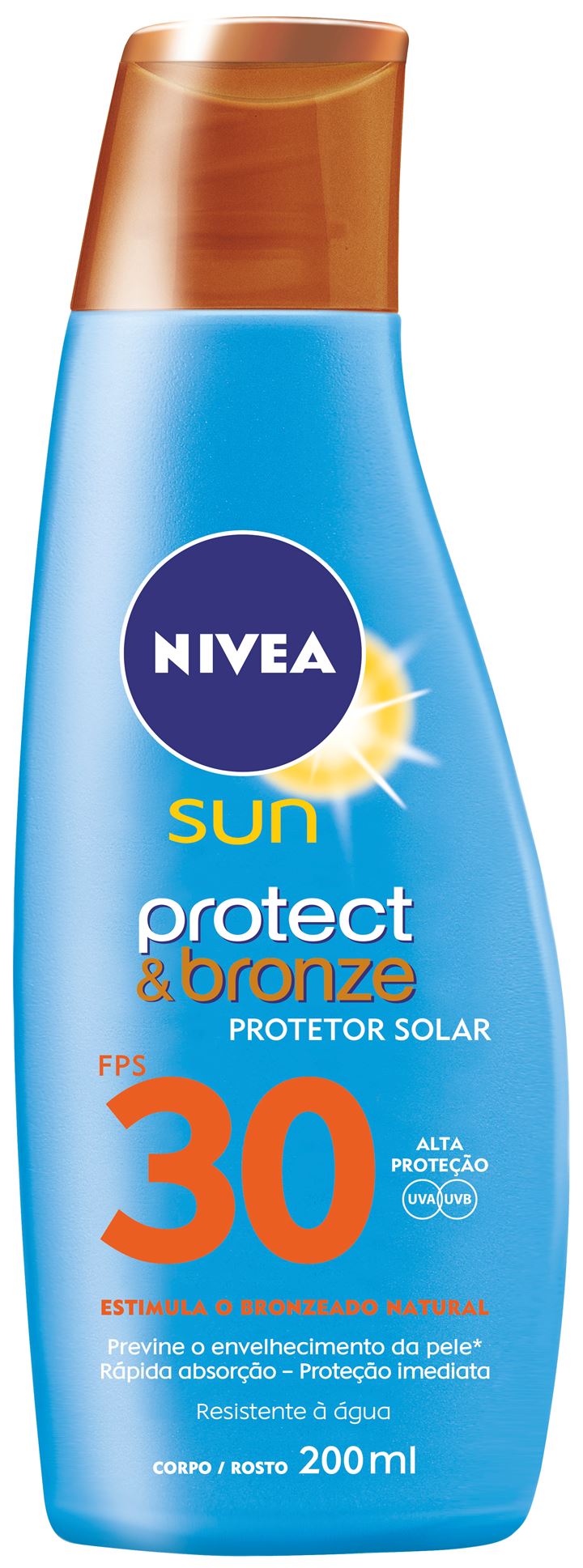 Protetor Solar  Nivea Fps30 Protect&Bronze 200ml