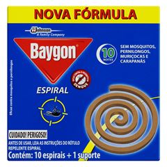Inseticida Baygon Espiral Com 10 unidades