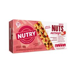 Barra Cereal Nutry Nuts Morango 2x30g