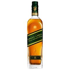 Whisky 15 Anos Johnnie Walker Green Label 750ml (Garrafa De Vidro Descartável)