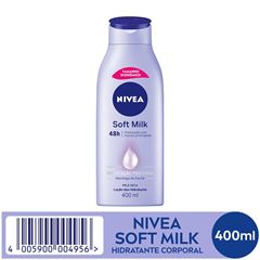 Loção Deo Hidratante Nivea Soft Milk 400ml