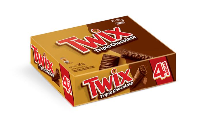 Chocolate Twix Triplo Chocolate 80g