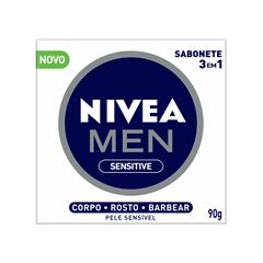 Sabonete Nivea  3x1 Men Sensitive 90g