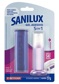 Gel Adesivo Sanilux Lavanda Com Aplicador 37g