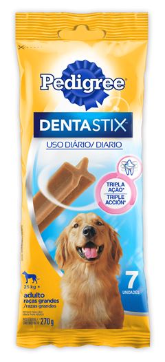 Petisco Dentastix Pedigree Raças Grandes 270g