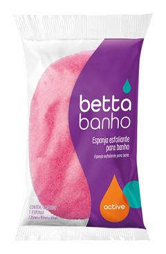 Esponja Betta Banho Esfoliante 1un