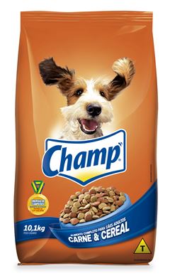 Ração Champ Carne e Cereal Adulto 10,1kg
