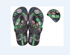 Chinelo Ipanema Polly E Max Steel 26048 Preto / Cinza