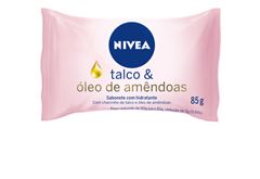 Sabonete Talco E Óleo De Amêndoas 85g C12, Nivea