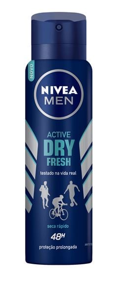 Desodorante Nivea Aero  Dry Fresh Masculino 150ml