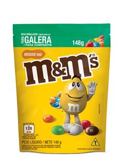 Chocolate M&M s Amendoim 148g