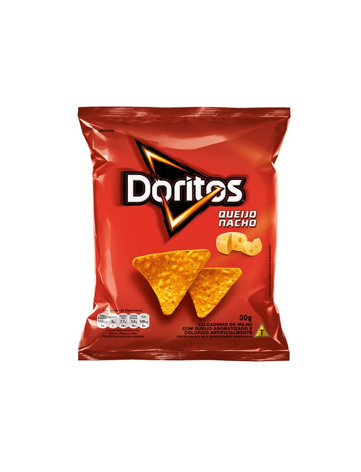 Salgadinho Doritos Queijo Nacho G Cda Distribuidora