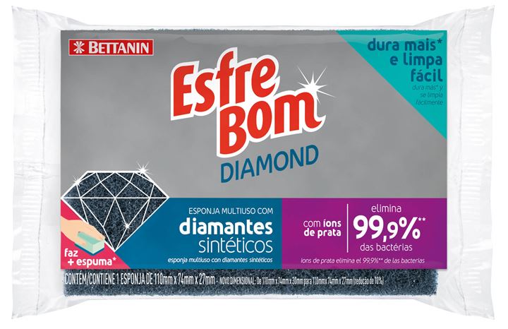 Esponja Diamond Esfrebom