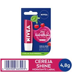 Hidratante Labial Nivea Cereja Shine 4,8g