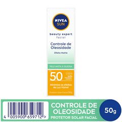 Protetor Solar Nívea Facial  Fps50 Beauty Controle de Oleosidade 50g