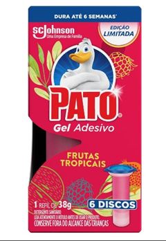 Pato Gel Adesivo Rf 6 Disco Frutas