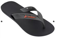 Chinelo Rider Sreet Adulto 11573 Preto / Cinza