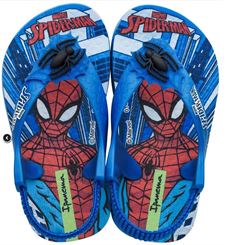 Sandália Homem Aranha Power IV Baby 25586 Azul / Azul / Vermelho