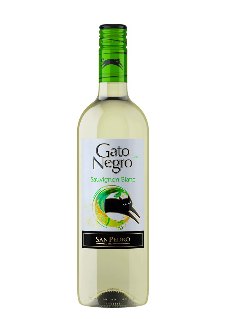 Vinho Branco Sauvignon Blanco Chile Gato Negro 750ml