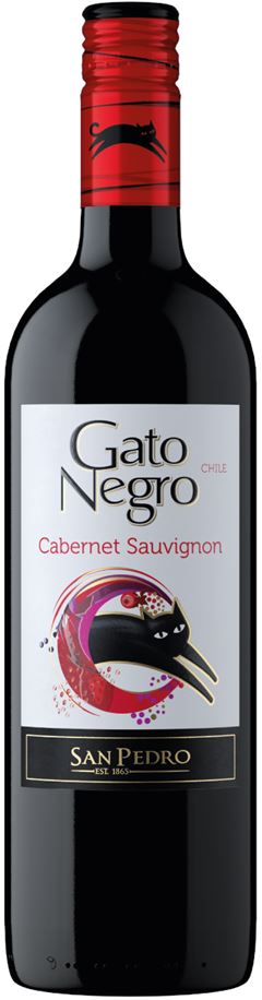 Vinho Tinto Seco Cabernet Sauvignon Chile Gato Negro 750ml