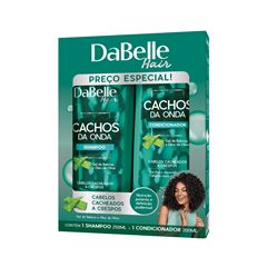 Shampoo + Condicionador 450ml Dabelle Cachos Da Onda