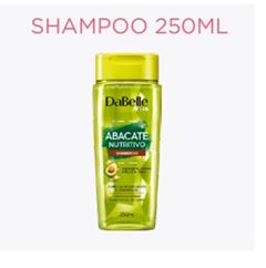Shampoo Dabelle Abacate Nutritivo 250ml