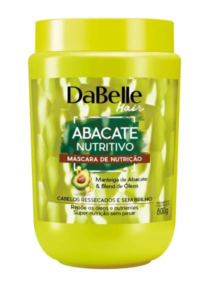 Máscara Dabelle Abacate Nutrição 800g