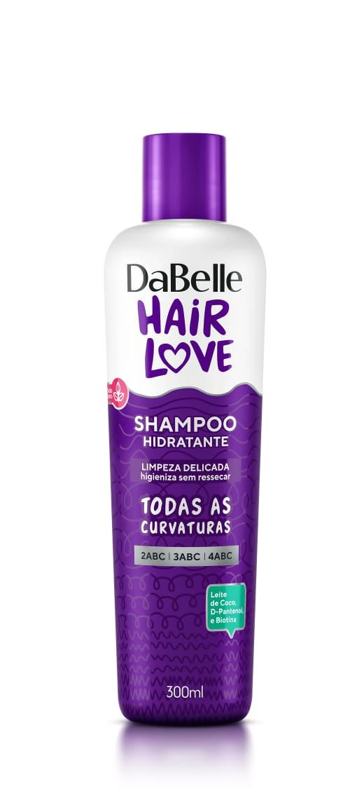 Shampoo Dabelle Hair Love Todas As Curvatura 300ml