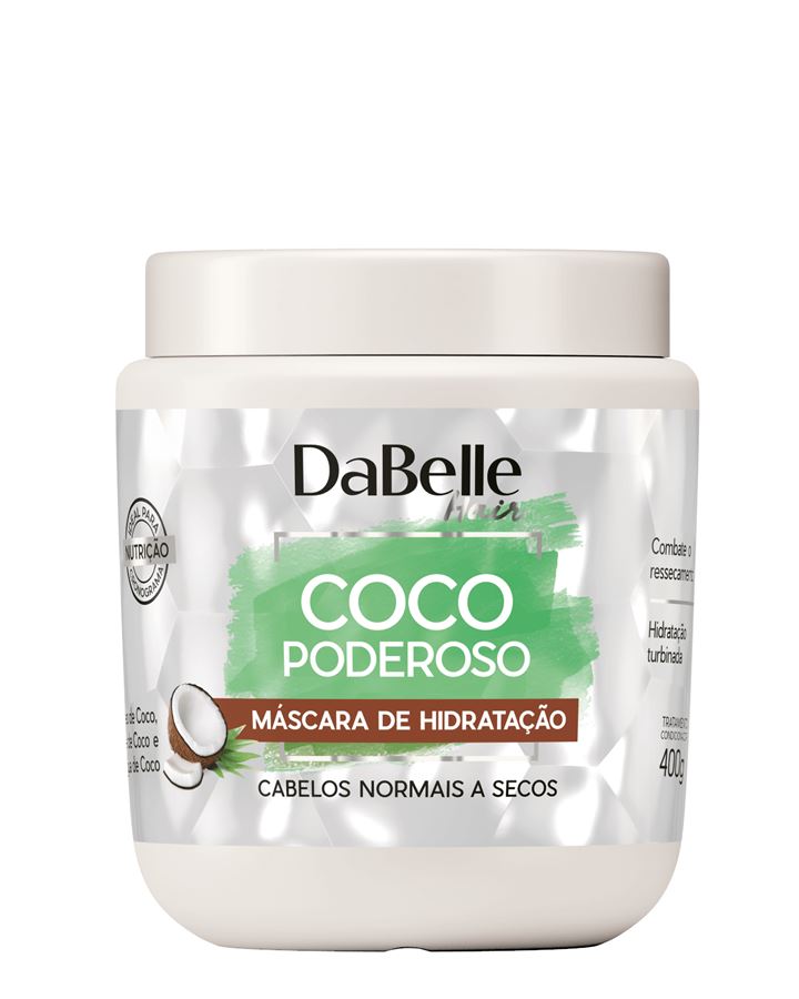 Máscara Dabelle Coco Poderoso 400g