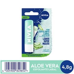 Esfoliante Nivea Labial Aloe Vera 4,8g