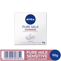 Sabonete Nivea Pure Milk Sensitive 90g