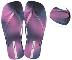 Chinelo Ipanema Fever Print 26795 Preto / Preto / Azul
