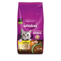 Ração Whiskas Frango Melhor por Natureza 2,7kg