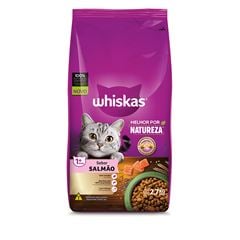 Ração Whiskas Salmão Melhor por Natureza 2,7kg
