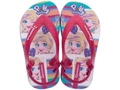 Sandália Ipanema Polly E Max Steel Baby 26349 Azul / Rosa