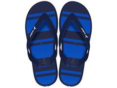 Chinelo Rider R1 Style Dedo Adulto 11818 Preto / Azul